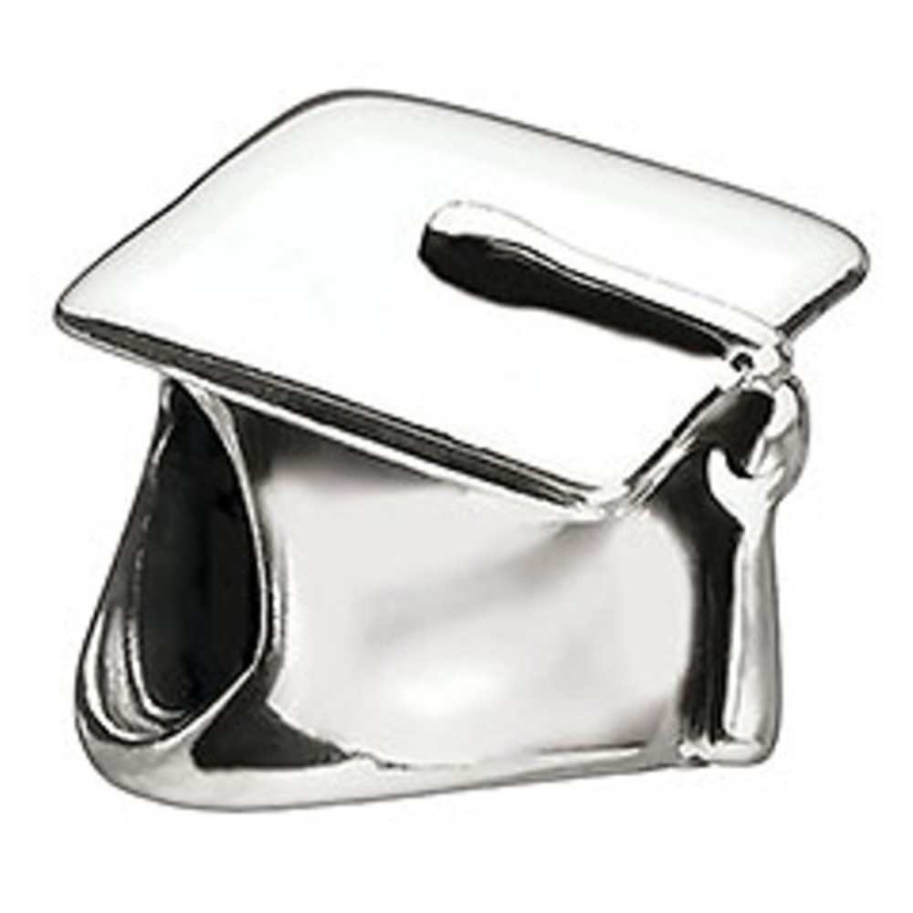 CHAMILIA ~GRADUATION CAP~ STERLING SILVER BEAD…